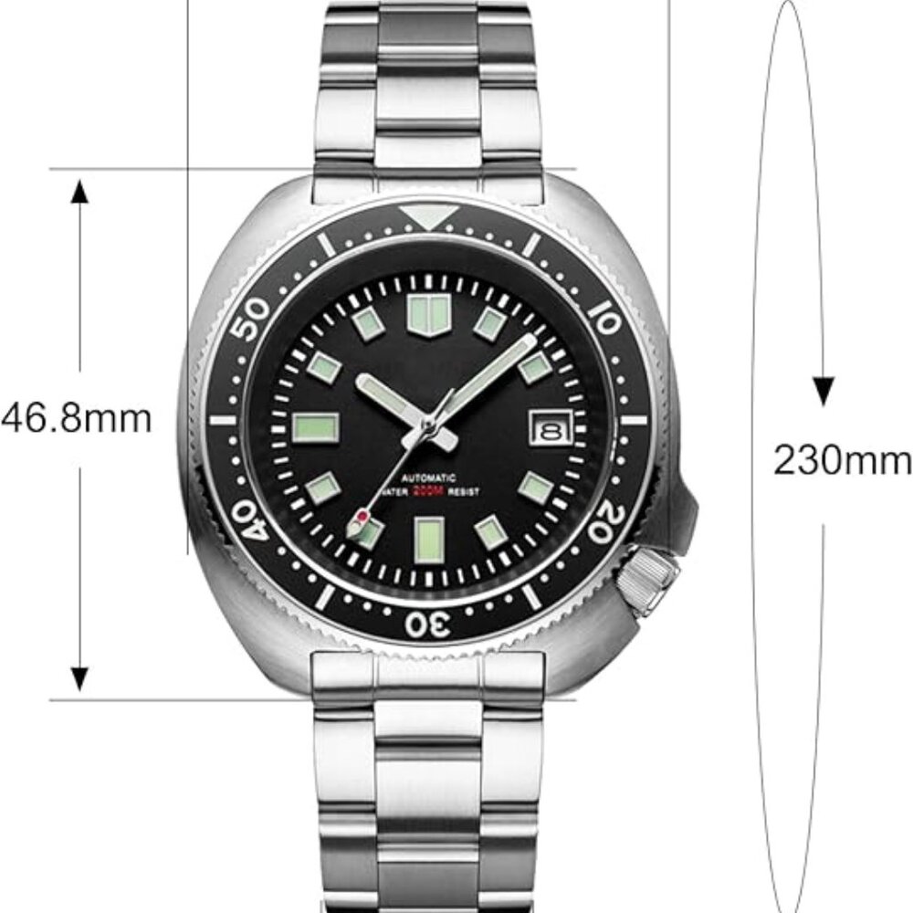 Addiesdive Automatic Dive Watch Stainless Captain… - image 2